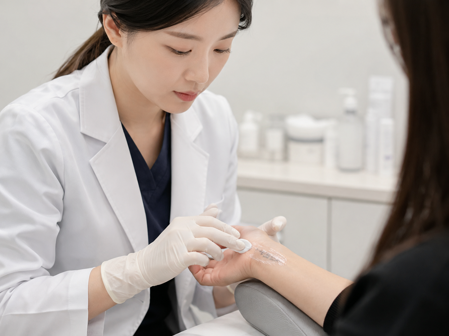 일산문신제거 닥터 작업